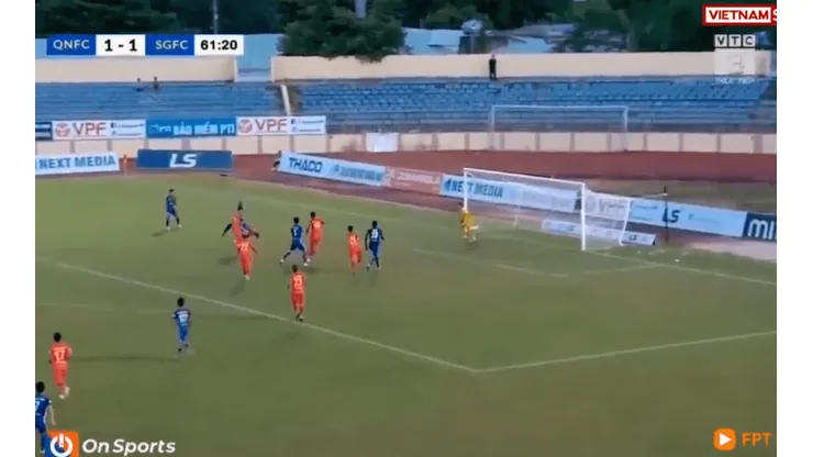 Rodrigo Dias marcó un golazo de chilena
