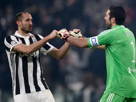 Chiellini y Buffon superan a Vidal en ligas consecutivas de Europa