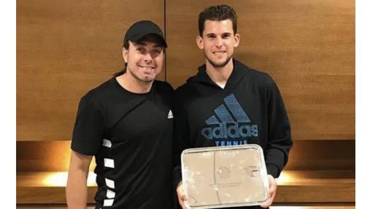 Thiem solo tuvo palabras de elogios a Massú.