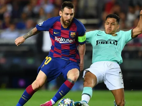 Dirigencia del Inter piensa en Alexis Sánchez, no en Messi
