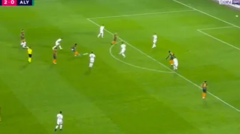 Junior Fernandes anotó un golazo en triunfo del Alanyaspor