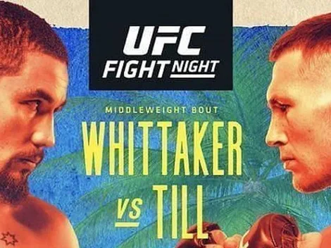 Ver EN VIVO UFC Fight Island 3 con Robert Whittaker vs Darren Till