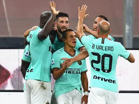 Golazo de Alexis y triunfo del Inter contra Genoa