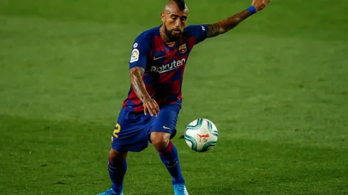 El chileno Arturo Vidal marcó 8 goles en total durante la temporada 2019/2020 junto al Barcelona.