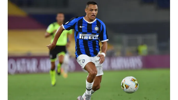 Alexis en el Inter de Milán.