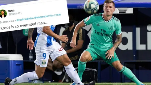 Toni Kroos no se dejó molestar por un hater, y respondió con gracia y clase a un amargo comentario en Twitter.