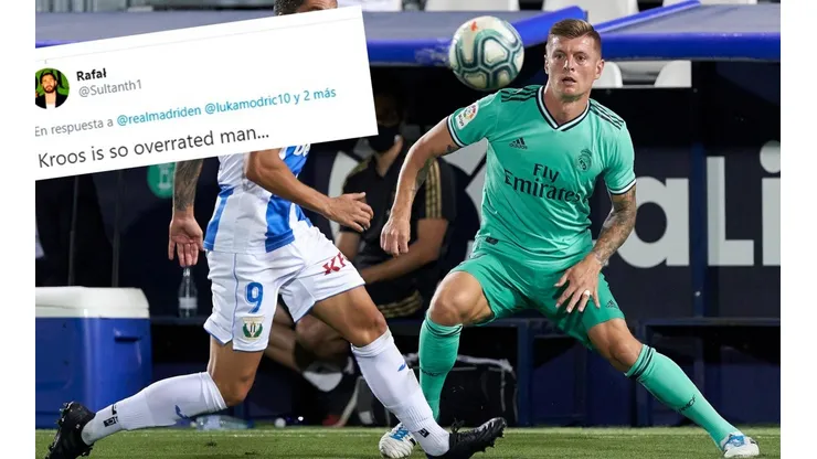 Toni Kroos no se dejó molestar por un hater, y respondió con gracia y clase a un amargo comentario en Twitter.