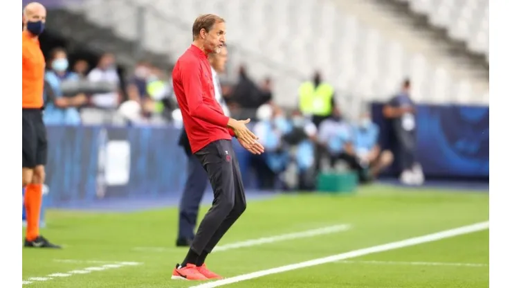 Thomas Tuchel se enojó tras el partido que le dio el título a PSG