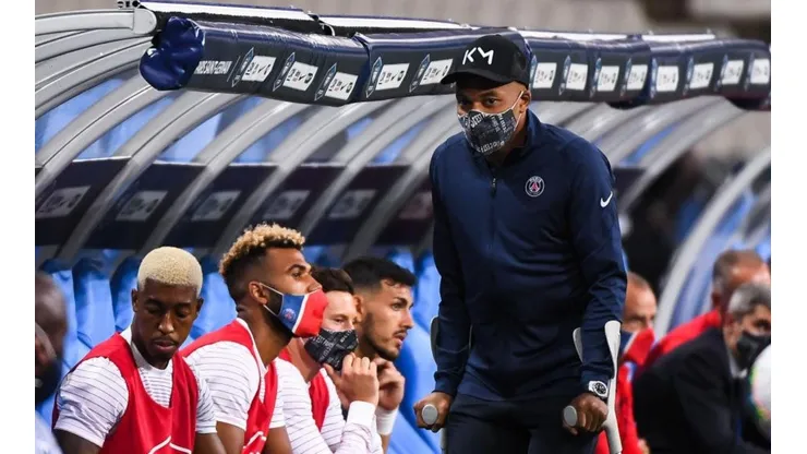Kylian Mbappé sufrió una dura lesión en la final de la Copa de Francia