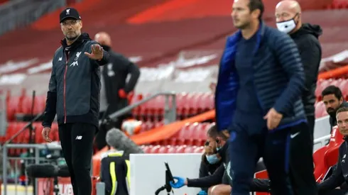 Klopp y Lampard discutieron fuerte en pleno partido de la Premier