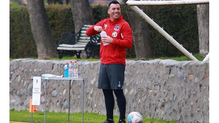 Paredes en el regreso a las prácticas.