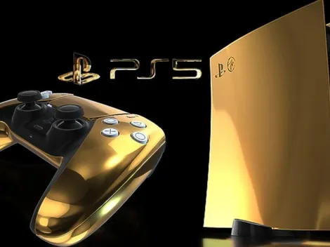 Lanzarán un PlayStation 5 bañada en oro