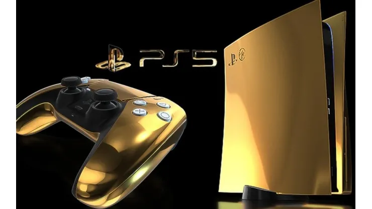 Sacarán una edición de oro de la PS5