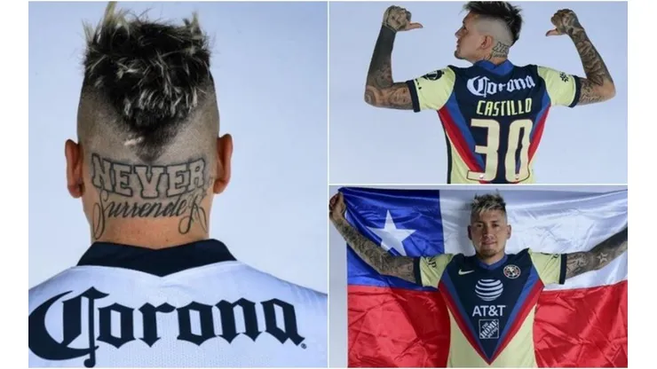 El nuevo tatuaje de Castillo.