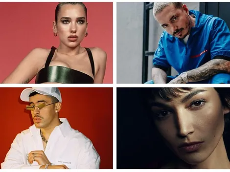 La explosiva colaboración de Dua Lipa, J Balvin y Bad Bunny