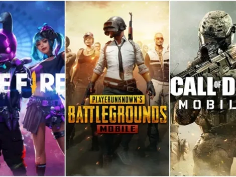 Free Fire, PUGB y Call of Duty Mobile luchan por ser lo mejor de este 2020