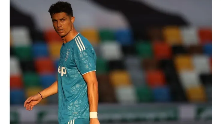 Cristiano Ronaldo no pudo celebrar de forma anticipada con Juventus