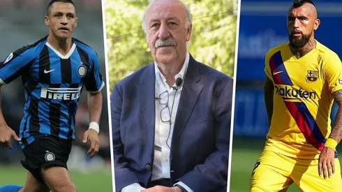 Del Bosque no se la juega por ninguno y dice que Sánchez y Vidal son grandes jugadores.