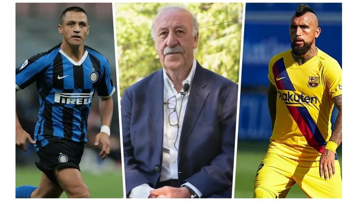 Del Bosque no se la juega por ninguno y dice que Sánchez y Vidal son grandes jugadores.