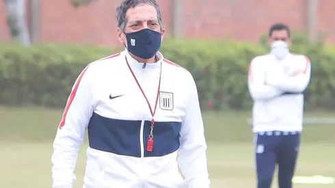 Mario Salas llegó hace un mes a Perú y ya pudo tener su primer encuentro amistoso con Alianza Lima