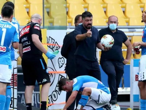 Gatusso critica a sus jugadores antes de medirse con el Barça