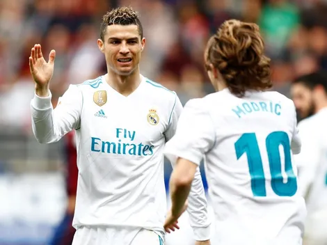 ¡Esa onda! Luka Modric se olvida de Cristiano Ronaldo