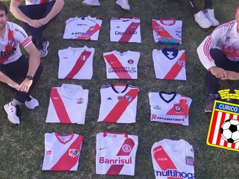 Curicó invita a Chile a coleccionistas de camisetas de River Plate