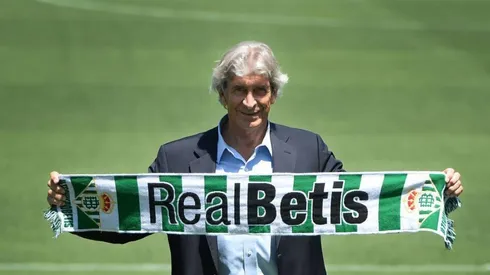 Pellegrini presentado en Betis.