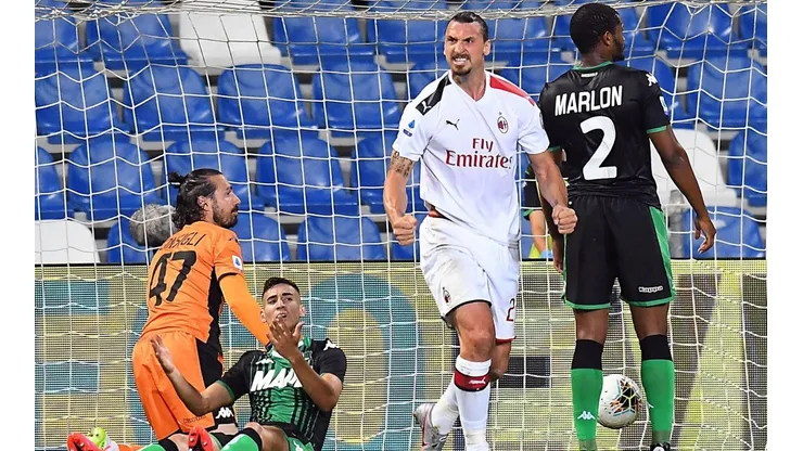 Doblete de Zlatan y triunfo del Milan.