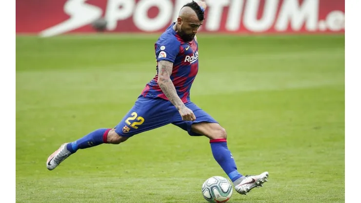Arturo Vidal fue calificado como uno de los mejores jugadores del Barcelona esta temporada