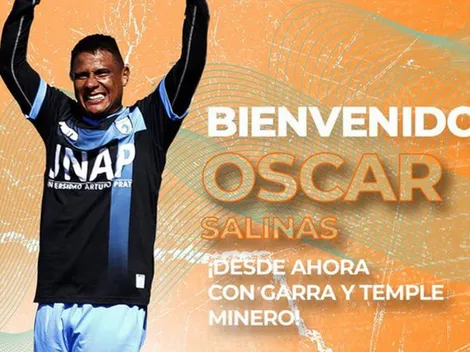Óscar Salinas es refuerzo de Cobresal y vuelve a El Salvador