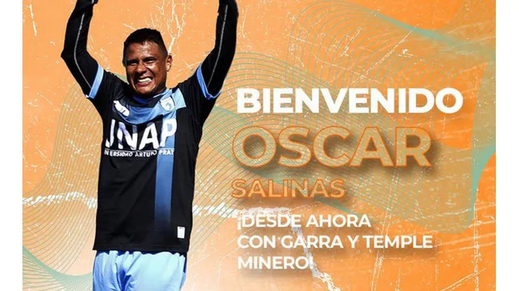 Salinas regresa a Cobresal.