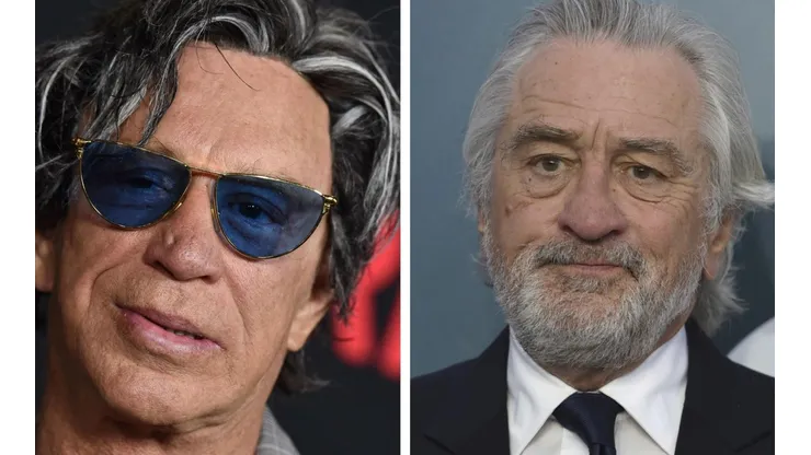 Mickey Rourke conoció a Robert De Niro en 1987, cuando empezó todo.