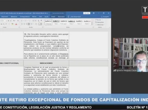 El miércoles se vota el retiro del 10% de la AFP en el Senado