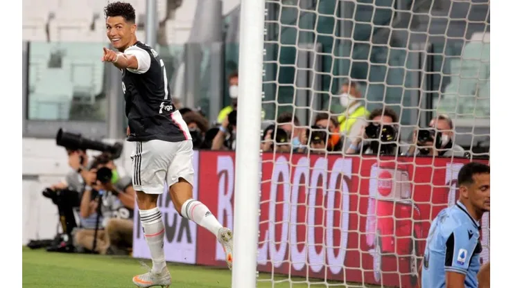 Cristiano Ronaldo fue la figura de Juventus ante Lazio