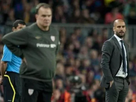 Guardiola: "Nadie puede imitar a Bielsa, lo felicito por el ascenso"
