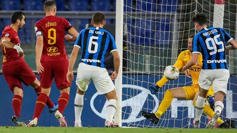AS Roma e Inter igualaron en un intenso partido