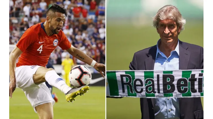 Manuel Pellegrini estaría tentando a Mauricio Isla para ir al Real Betis