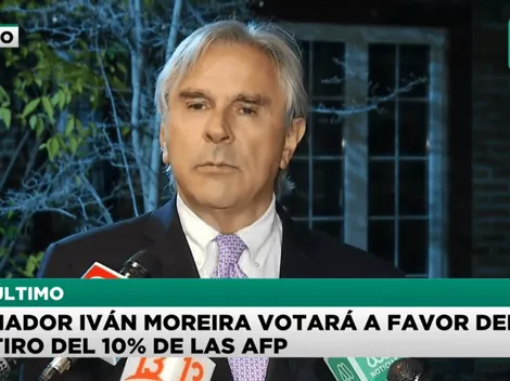 Iván Moreira anuncia que vota a favor del retiro del 10% de las AFP