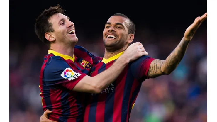 El pedido de Alves para Messi