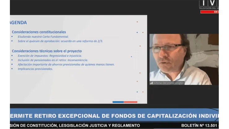 Sigue en vivo la discusión del retiro del 10% de la AFP en la Comisión de Constitución del Senado