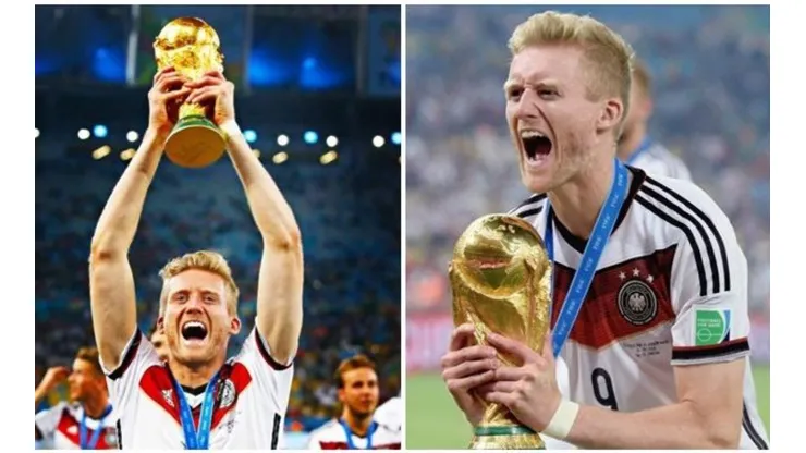 André Schürrle fue campeón del mundo con Alemania en 2014.
