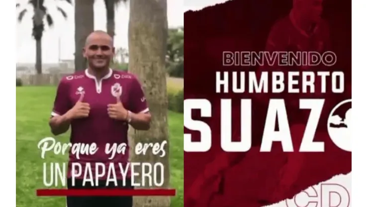 Presentación oficial de Humberto Suazo