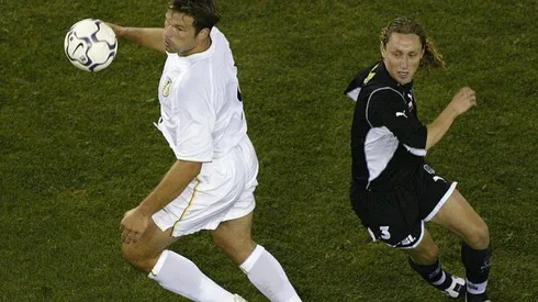 Luis Mena fue otro de los históricos que estuvo presente en el duelo entre Colo Colo y el Leeds United