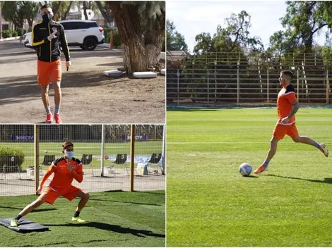 Cobreloa vuelve a entrenar y el plantel comparte su felicidad