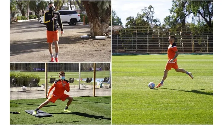Cobreloa ya entrena.