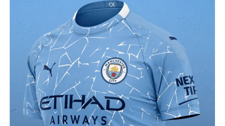 La camiseta del Manchester City 2020-21.