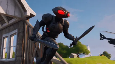 La skin de Black Manta en Fortnite
