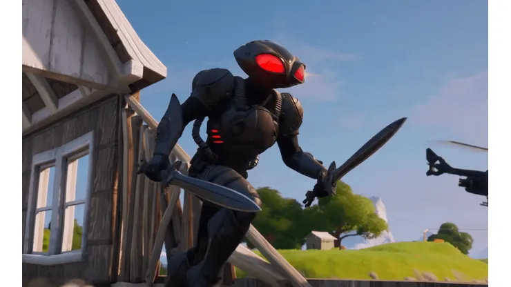 La skin de Black Manta en Fortnite