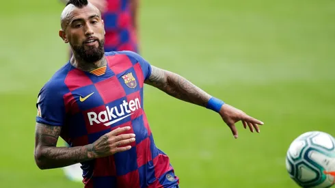 Arturo Vidal ha convertido 8 goles en 15 partidos de esta temporada junto a Barcelona.